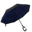 New Windproof C-Handle Double Layer Inverted Umbrella Cars Reversible Umbrella