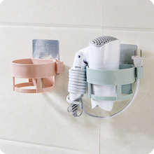 Wall cabinet hair dryer holder blower hanger metal