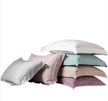 Tencel pillowcase solid color pillowcase pair