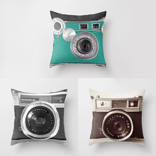 MUXUAN/ eBay Amazon Muxuan aliexpress explosion 3D printing camera pillow covers super soft cushion cover