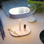 Desktop design mirror with led lamp