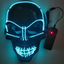 Ghost Head Skull LED Glowing Mask