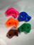 10Pcs/Set Kids Rock Climbing Wall Holds Children Wood Wall Climbing Stones Toys Child Playground Game Hand Feet Hold Grip Kit