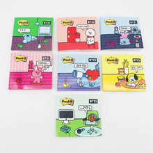 New Kpop Poster Sticker Accessories Sticky Note photocards Postcards COOKY CHIMMY TATA KOYA Cartoon Stickers