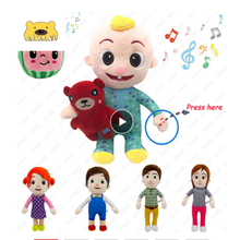JJ Cocomelon Toys Doll Cocomelon Jj Doll Sing Kids Toys for Boys Cocomelon Bedtime Jj Music Doll Family Kid Gift Anime Plushie