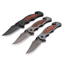 Stainless steel outdoor folding knife
