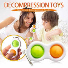 Creative Simple Dimple Fidget Toys For Children Adult Popit Fat Brain Toys Pressure Reliever Board Decompression Gift антистресс