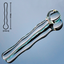 Crystal glass dildo masturbation device