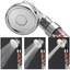 SPA Shower Head Handheld Water-saving Bath Shower Nozzle Sprinkler Sprayer Filter Transparent