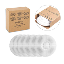 Pet water dispenser filter