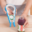 Creative multi-function four-in-one opener, labor-saving bottle opener, non-slip screw capper