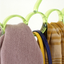 Clothes scarf storage rack