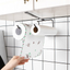 Paper towel free perforated rack rag hanger