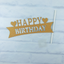 Happy birthday cake decoration card