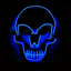 Skull LED Glowing Halloween Mask