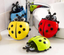 Ladybug toothbrush holder