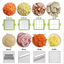 Multifunction Vegetable Slicer shredder with 8 Dicing Blades