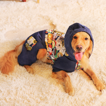 Dog casual printed clothes